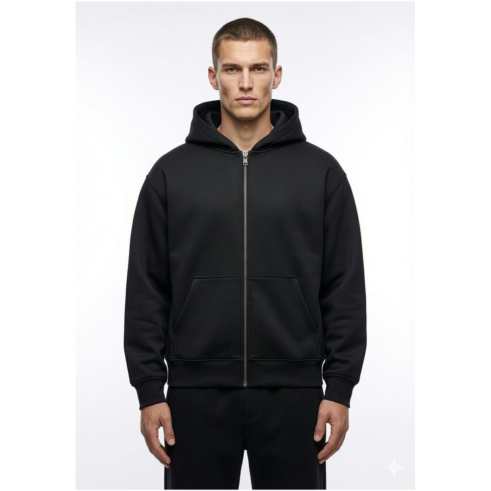 Urban Classics - Heavy Scuba Vest met capuchon - Zwart